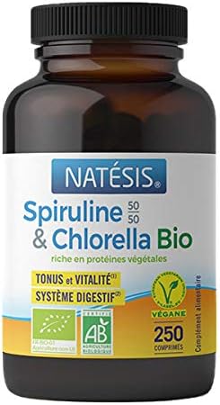 Natésis - Spirulina & Chlorella 50-50 400 mg 250cp - Sold per unit - Image 2