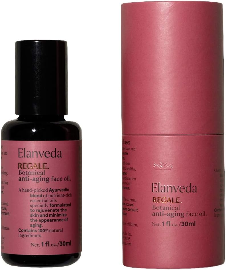 Regale | Anti-Aging And Vegetable Facial Oil By Elanveda With Essential Oils Of Rose, Acai, Borage And Marula | 30ml Roll Bottle - Image 2