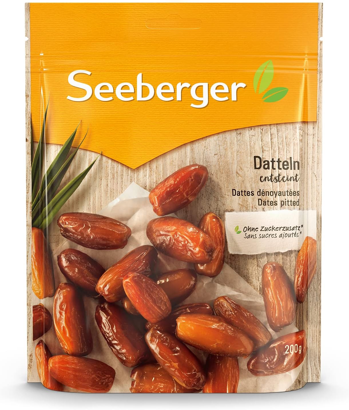 Seeberger Dates: Honey flavoured dates with creamy flesh - for naturally sweetening dishes - pitted, dried and unsulfur - without added sugar (1 x 200g) - Image 2