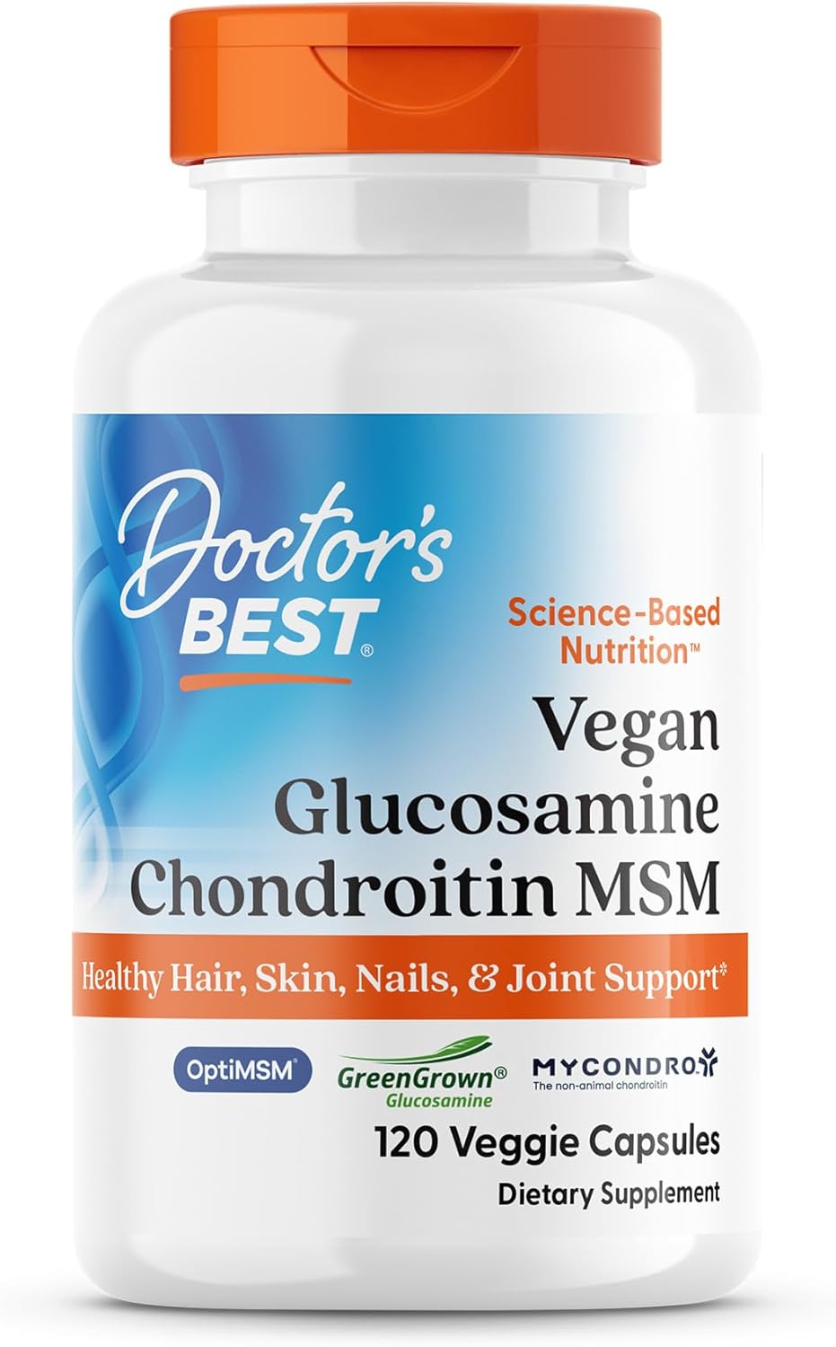 Vegan Glucosamine & Chondroitin & MSM - 120 vcaps - Image 2