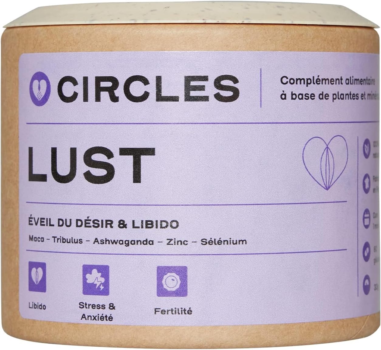 Vitality, Libido & Energy | Maca, Ashwagandha, Tribulus, Zinc, Vitamins B6-B9 | Hormone Balance & Intimate Wellness LUST Femme - Image 2