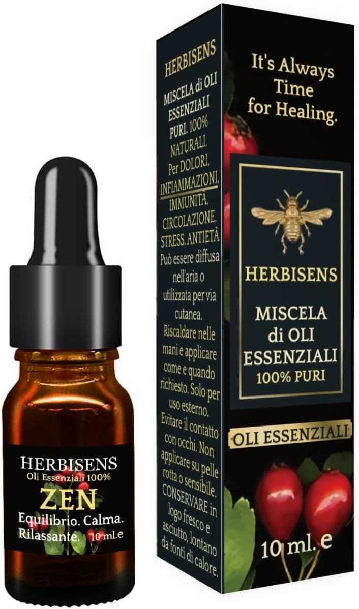 ZEN- BALANCE. Mélange d'huiles essentielles 100 % PURI (10 ml) Calme STRESS. ÉQUILIBRE. Méditation. - Image 2
