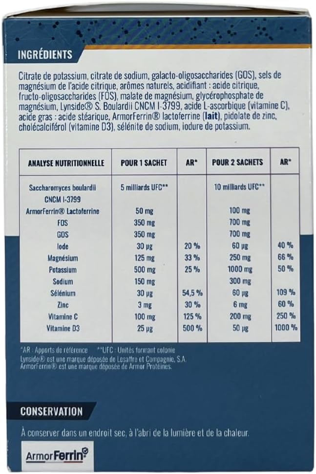 CETOHYDROKIDS Hydration & Immunity for Children - Sugar Free - Electrolytes, Probiotics & Lactoferrin - Peach Flavour - 15 Sachets - Image 4