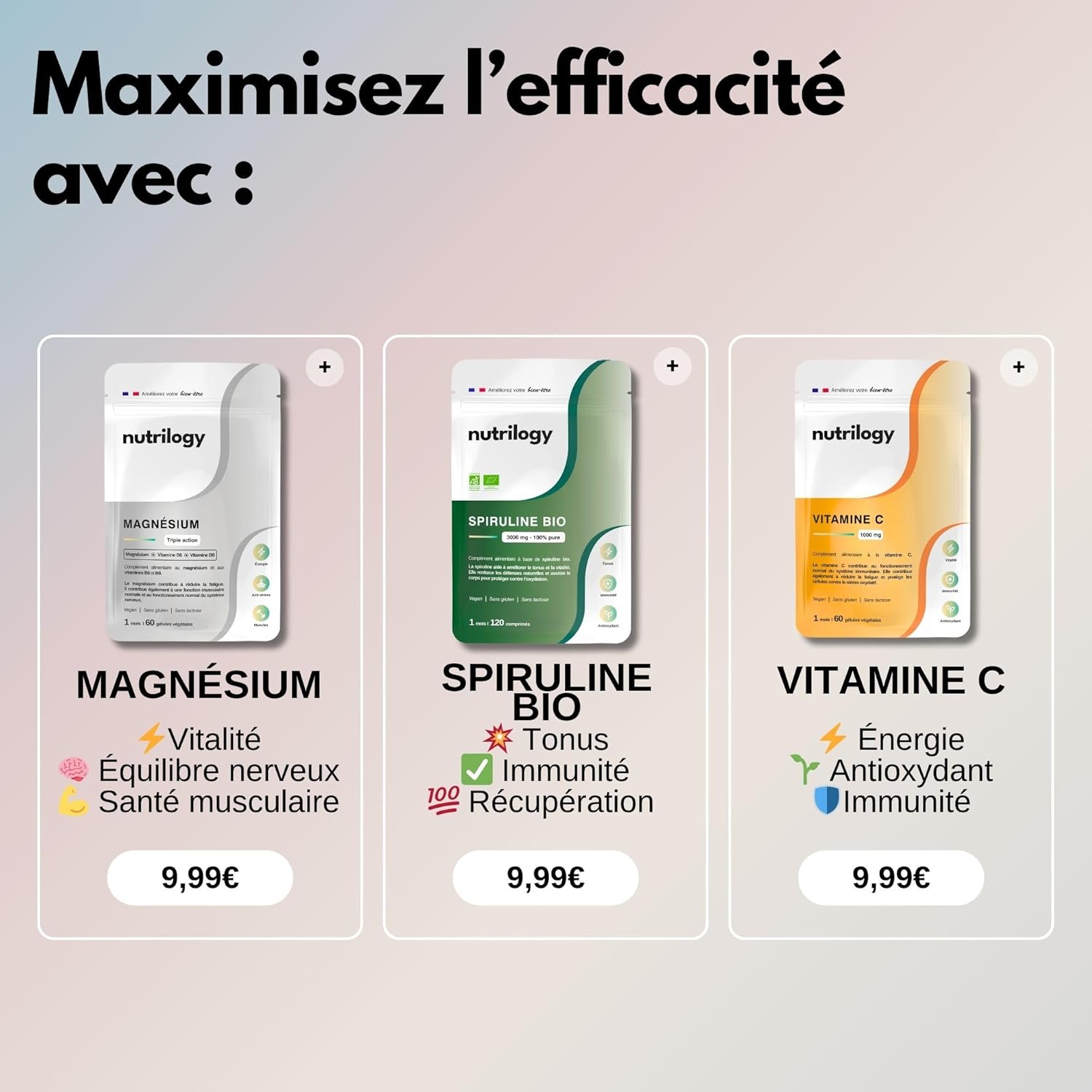 Melatonin 1.9 mg | Repairing Sleep, Fast Sleep & JetLag | With Melissa & Vitamin B6 | 2 Months - 60 Capsules | Vegan & Made in France Food Supplement | NUTRILOGY - Image 9
