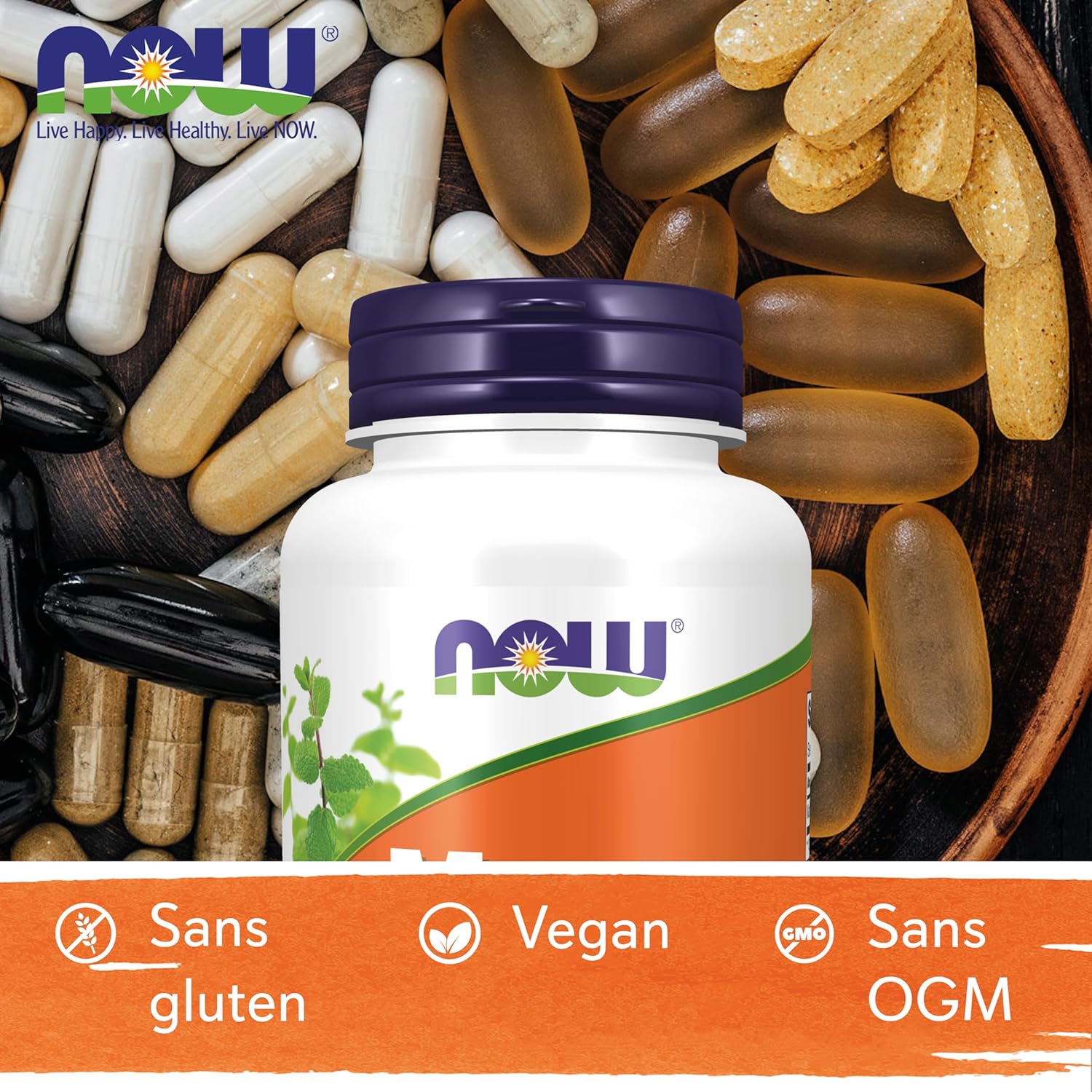 Now Foods, Maca, 500mg, 250 Vegan Capsules, Lab Tested, Vegan, Gluten Free, Soy Free, Vegetarian - Image 6