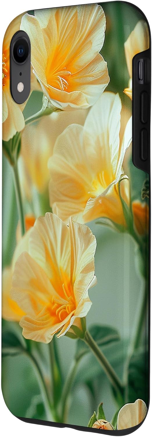 Coque pour iPhone XR Graphique motif fleur d'onagre - Image 3
