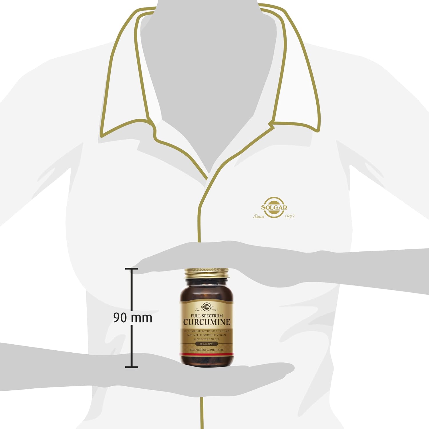 Solgar Full Spectrum Curcumin - Antioxidants - Bone Health - Joints - Food Supplement - Bottle of 30 Capsules - Image 8