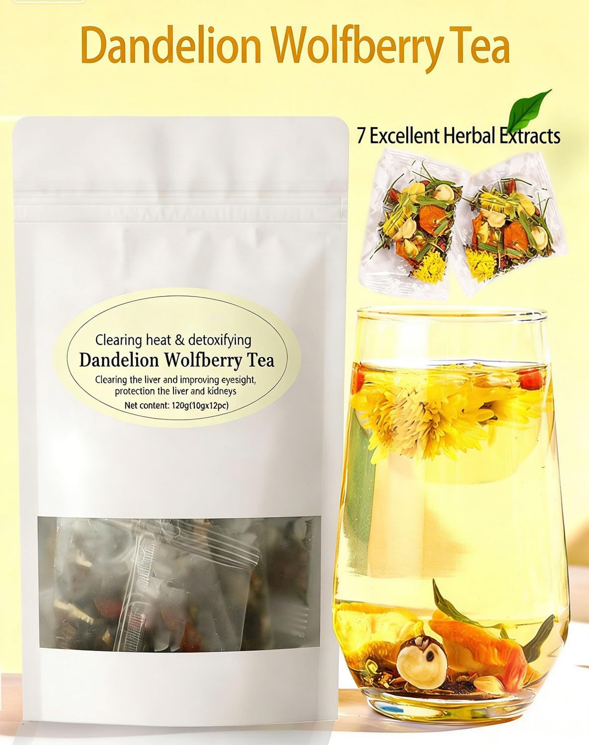 Circulatory Detox Herbal Tea, Balmeli, Natural Herbal Infusion, Wellness Herbal Blend, Loose Herb Tea for a Balanced Daily Routine, 100g (24Pcs) - Image 3