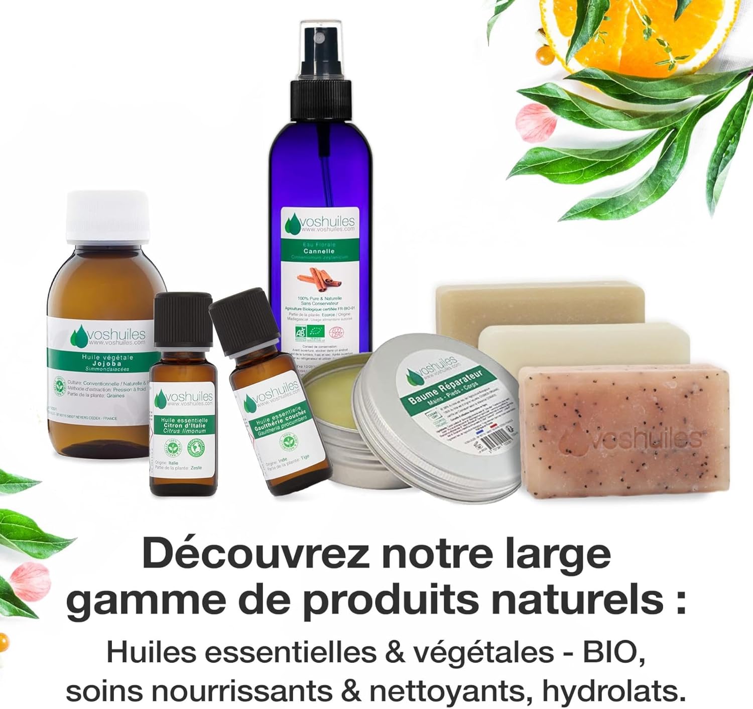 VOSHUILES - Roman Chamomile Hydrosol COSMOS - Soothing and Sweet Floral Water - Delicate Honey Fragrance - Reactive Skin Care for Face and Body - 100 ml - Image 6