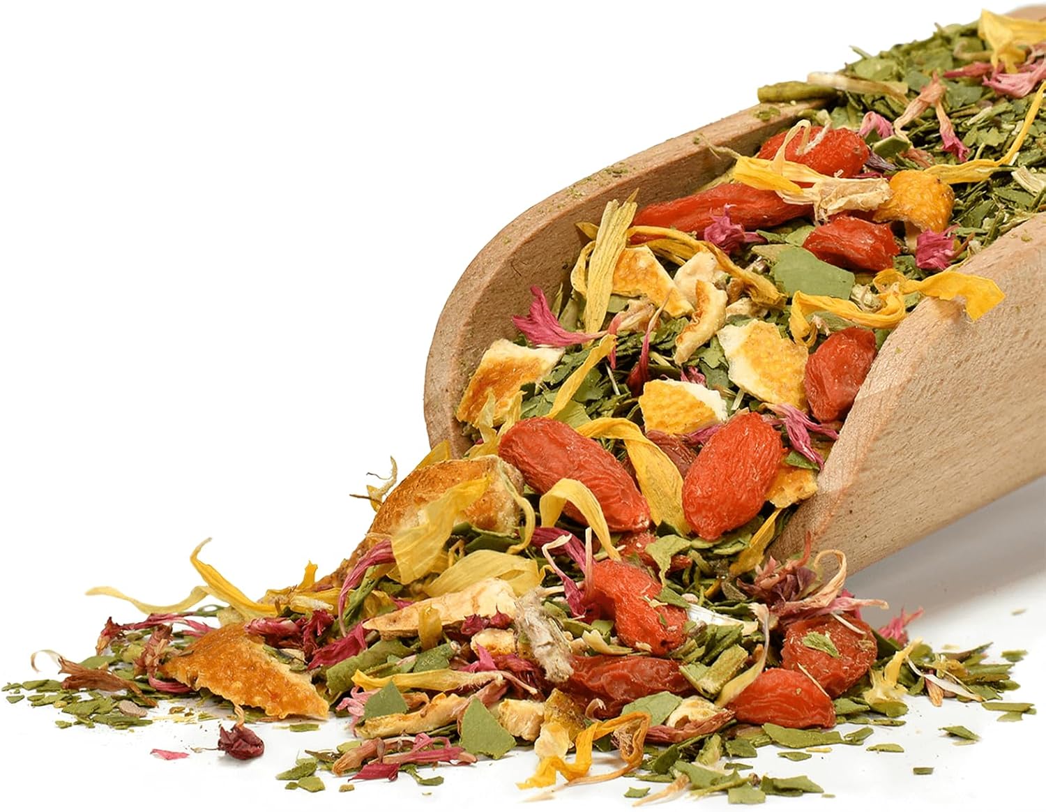 Verde Mate Green Raspberry Vitality 500g - Brazil Green Yerba Mate with Raspberries, Goji Berries and Guarana - Dust-Free Natural Energizing Infusion with Ashwagandha and Fruits - Image 4