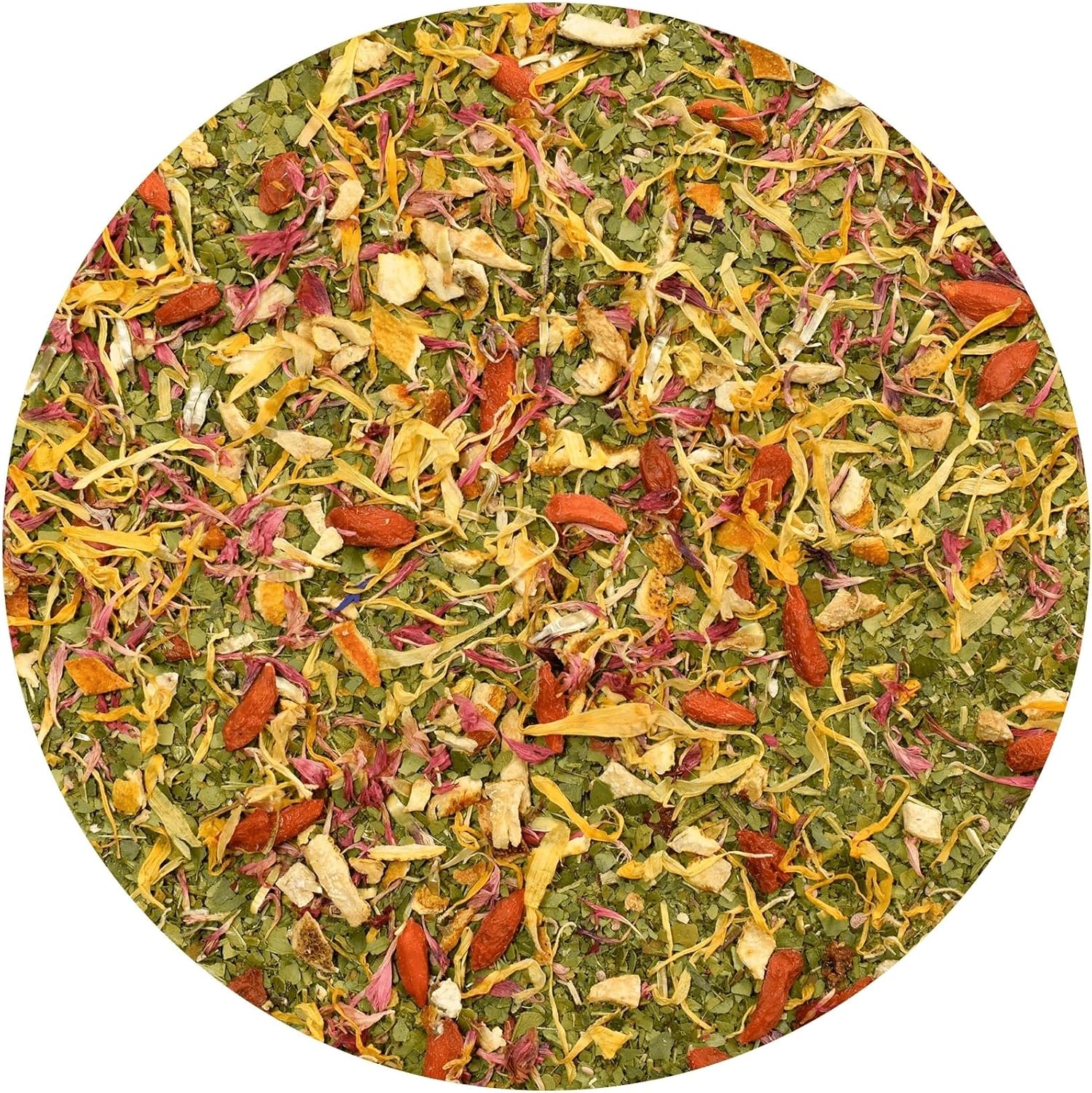 Verde Mate Green Raspberry Vitality 500g - Brazil Green Yerba Mate with Raspberries, Goji Berries and Guarana - Dust-Free Natural Energizing Infusion with Ashwagandha and Fruits - Image 5