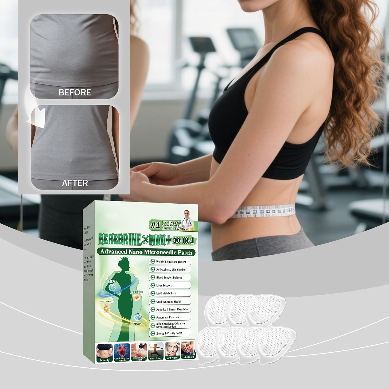 10 in 1 Natural Ingredients Daily Body Patches Ultra Thin Invisible Targeted Action for Men and Women - Image 10