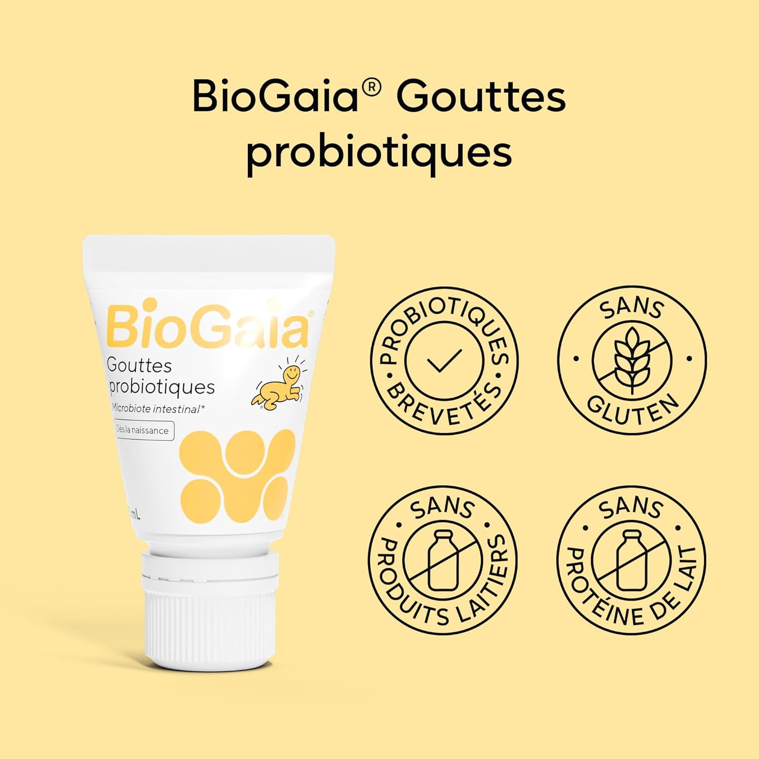 BioGaia Probiotic Drops for Babies & Infants | Gut Flora Balance | Probiotic Based Food Supplement | Contains L. reuteri Protectis | 5ml Bottle - Pack of 3 - Image 8
