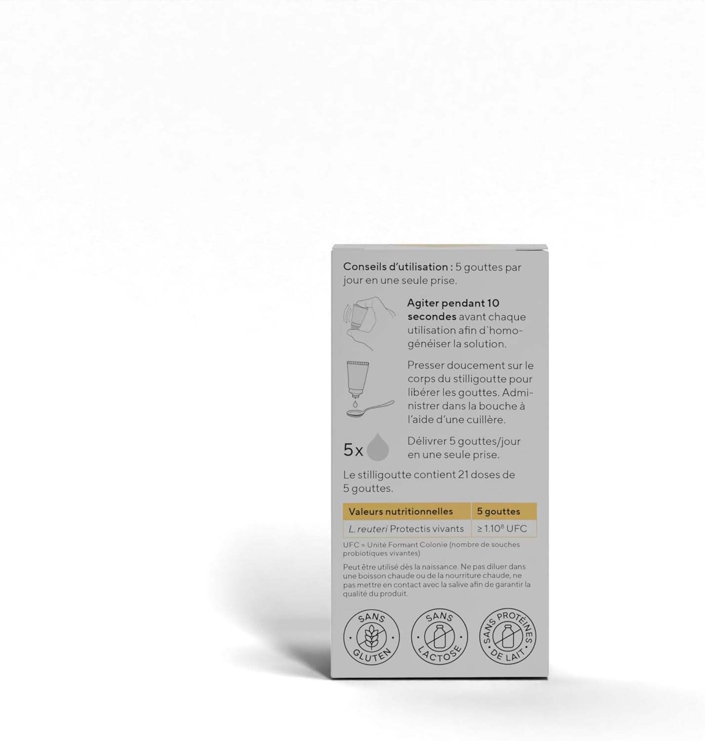 BioGaia Probiotic Drops for Babies & Infants | Gut Flora Balance | Probiotic Based Food Supplement | Contains L. reuteri Protectis | 5ml Bottle - Pack of 3 - Image 10