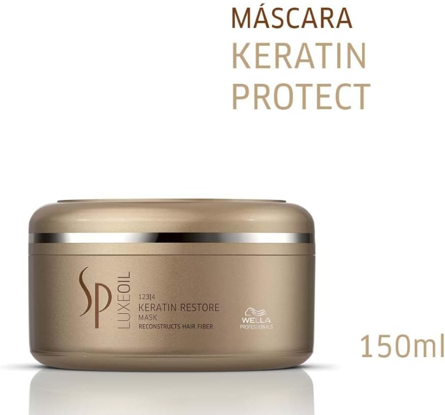 Wella System Professional Luxe Oil Keratin restore mask 150 ml (3242), - Image 3