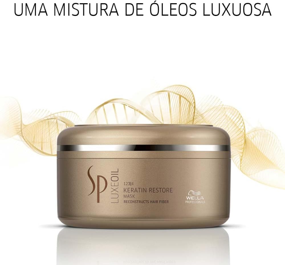 Wella System Professional Luxe Oil Keratin restore mask 150 ml (3242), - Image 4