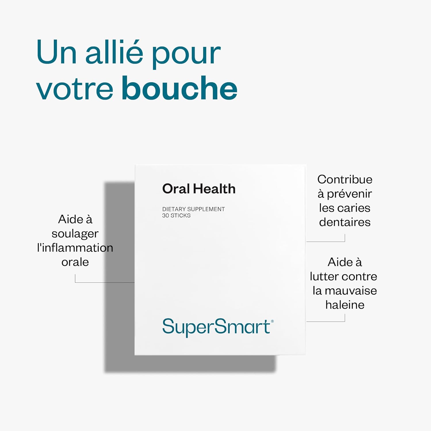 Oral Health - Probiotic and Prebiotic - Fights Bad Breath - Fights Oral Inflammation and Caries - 4 Billion Microorganisms per Stick - Fructo-Oligosaccharides Supersmart - Image 4