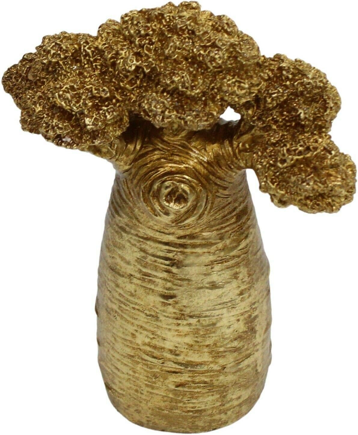 Baobab 19cm Gold Fireplace Tree - Image 4