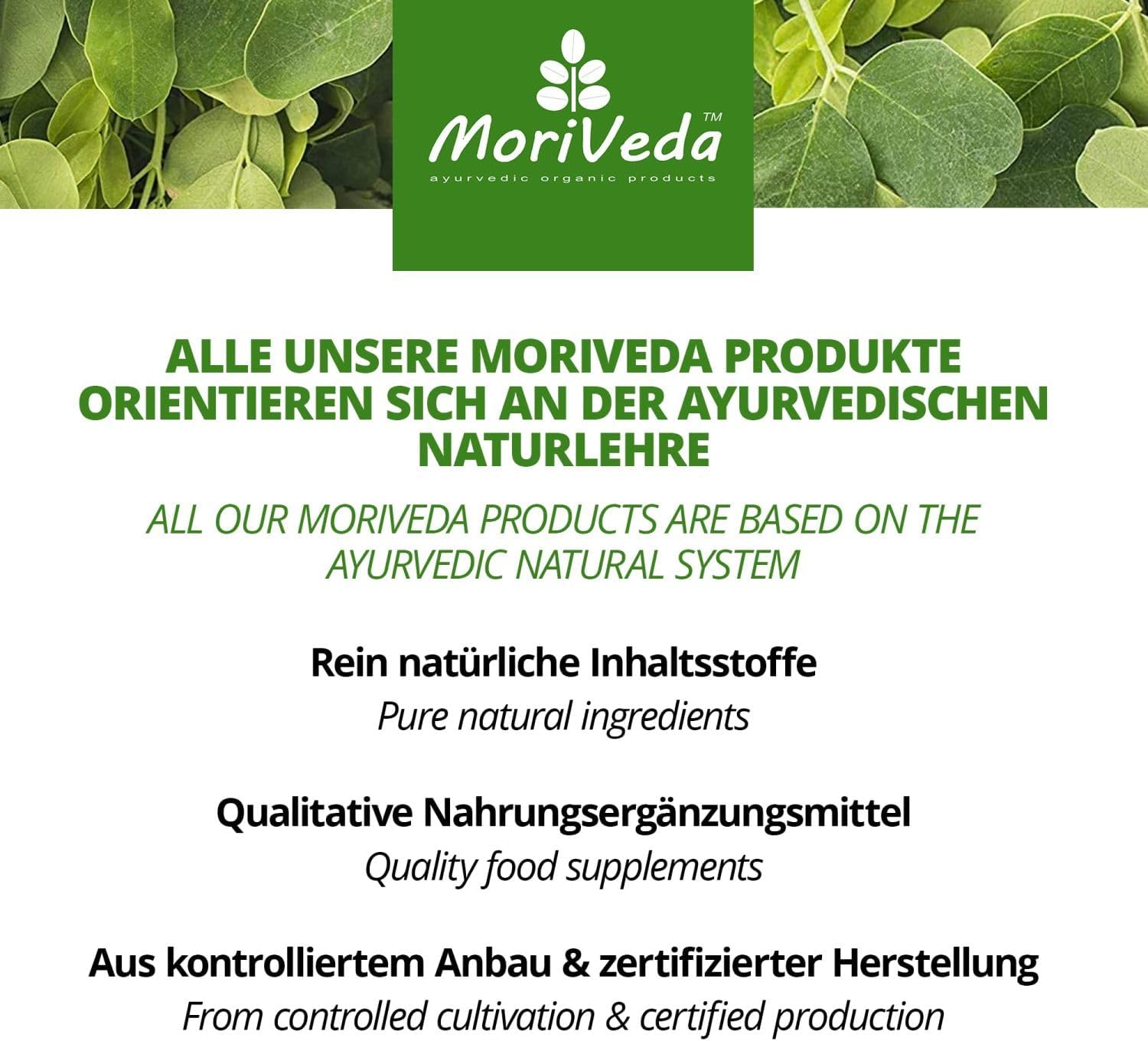 MoriVeda Moringa Oil Premium 100ml Natural Cold Pressed Oil for Skin, Hair & Cooking Rich in Vitamins, Unsaturated Fatty Acids and Antioxidants - Image 7