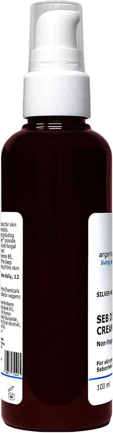 Silver-MSM Seb Derm Unscented Cream 100ml | For skin prone to seborrheic dermatitis - Image 5