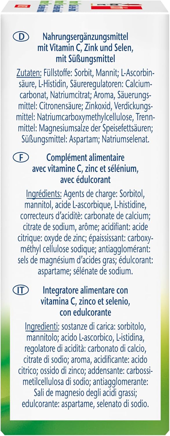 Doppelherz Immun Plus Direct - Zinc, Selenium and Vitamin C Contribute to Normal Immune System Function - 20 Bags - Image 8