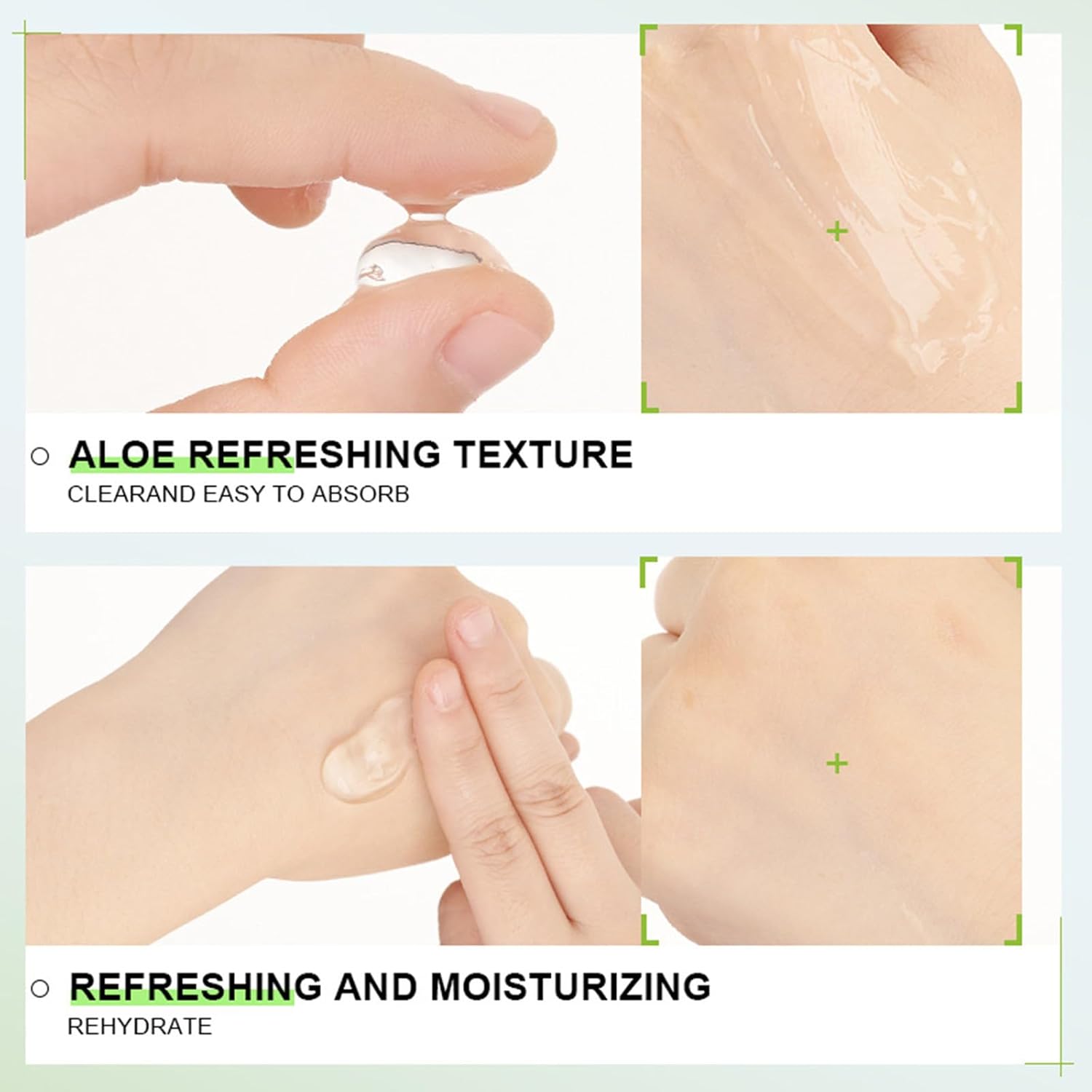 100% Pure Aloe Vera Gel - Moisturizing Face, Body & Hair Care - Natural Cosmetics Against Dry Skin, Sunburn & Irritation - Image 5
