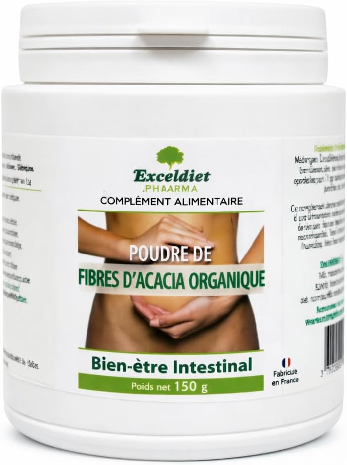 Acacia Fiber Powder | 150g | Soluble Prebiotic for Intestinal Transit & Microbiota | Prevents Constipation | Anti-inflammatory Properties - Image 2