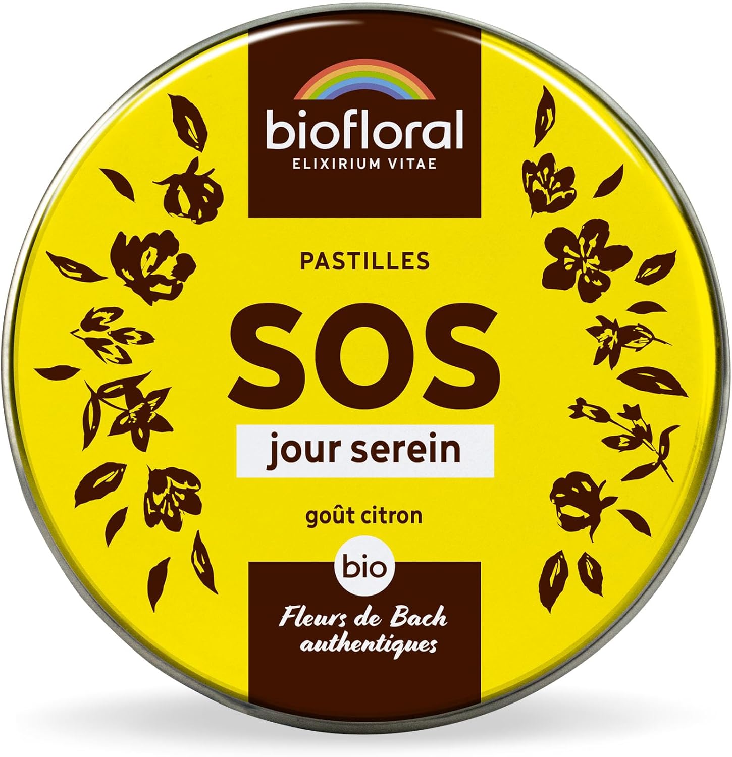 BIOFLORAL - SOS Secours Jour Serein BIO - 165 Lozenges - Emotional Support - Authentic Bach Flowers - Alcohol Free - Image 2