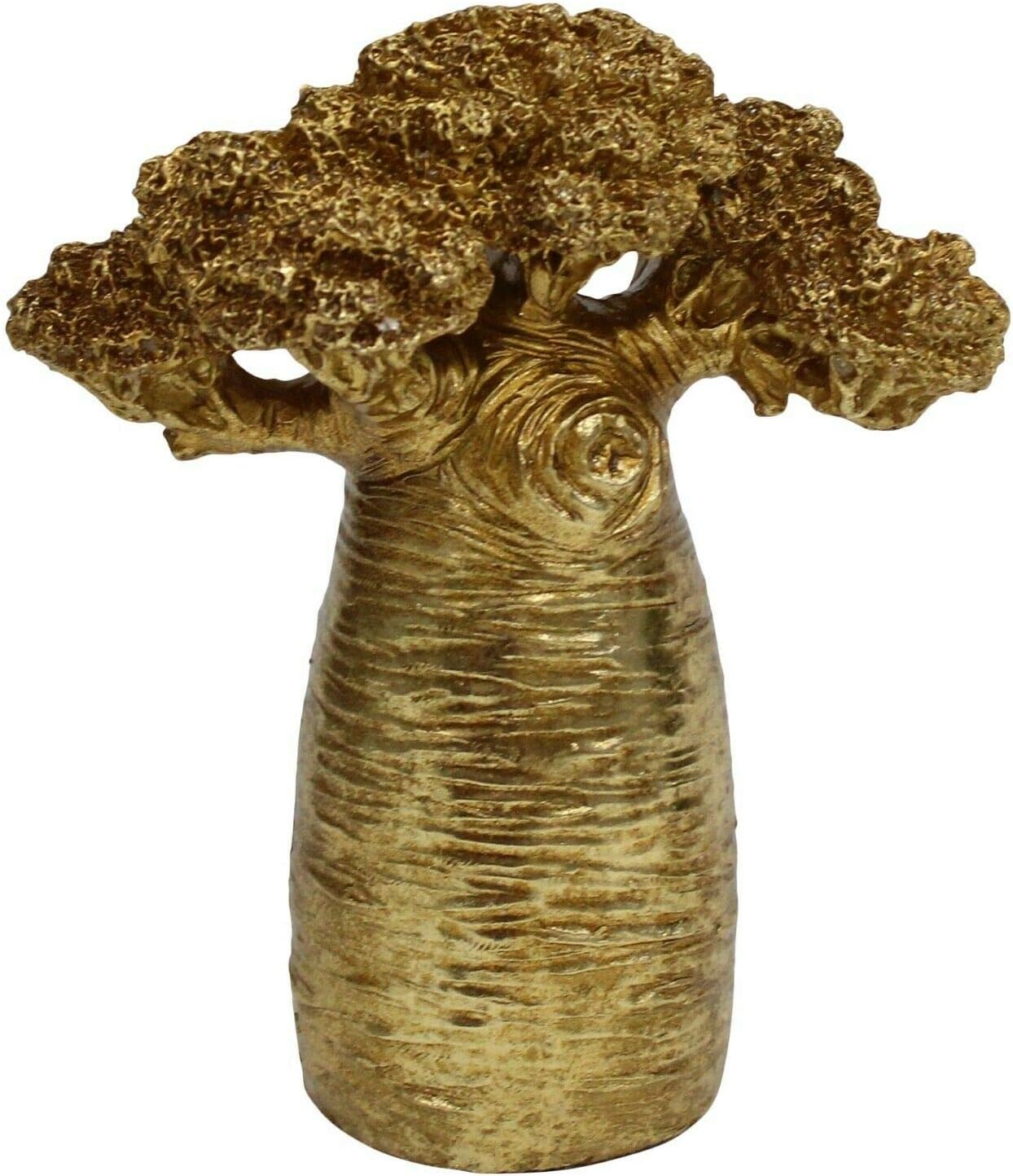 Baobab 19cm Gold Fireplace Tree - Image 2