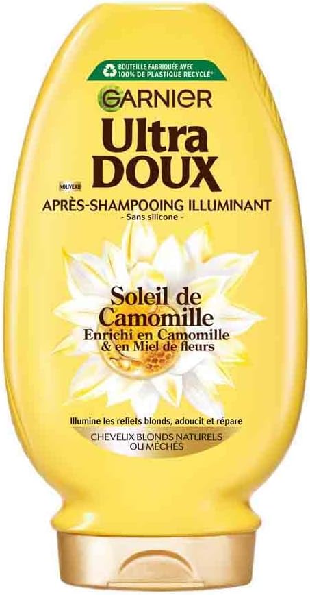 Garnier Ultra Doux Illuminating Conditioner Chamomile 250ml - Image 2