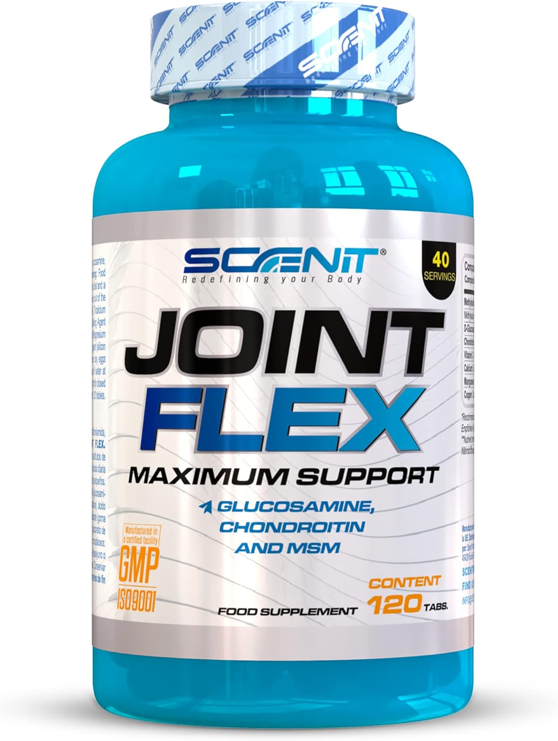 Glucosamine Chondroitin MSM - Joint Flex - 120 tablets - Chondroitin Glucosamine - Glucosamine Chondroitin MSM Complex - Glucosamine Chondroitin Complex - Painful Joints - Image 2