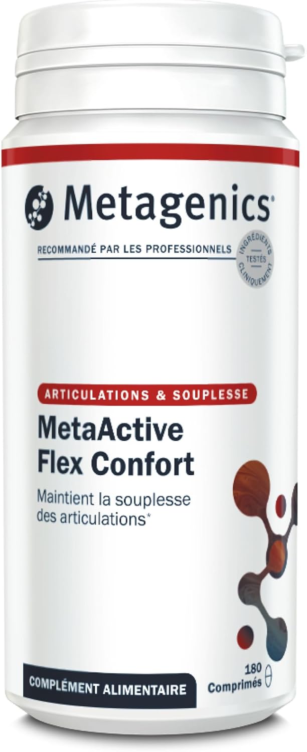 Metagenics - MetaActive Flex Confort - Glucosamine, Chondroitin and MSM for Cartilage and Joints - 180 Tablets - Image 2