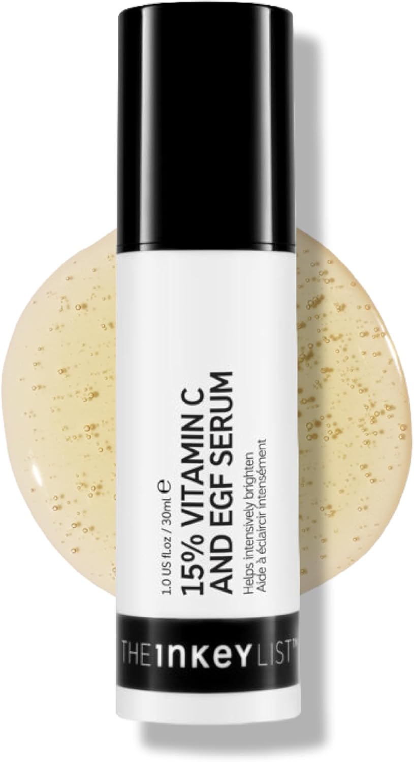 The INKEY List 15% Vitamin C and EGF Serum helps intensively lighten all skin types 30ml - Image 2