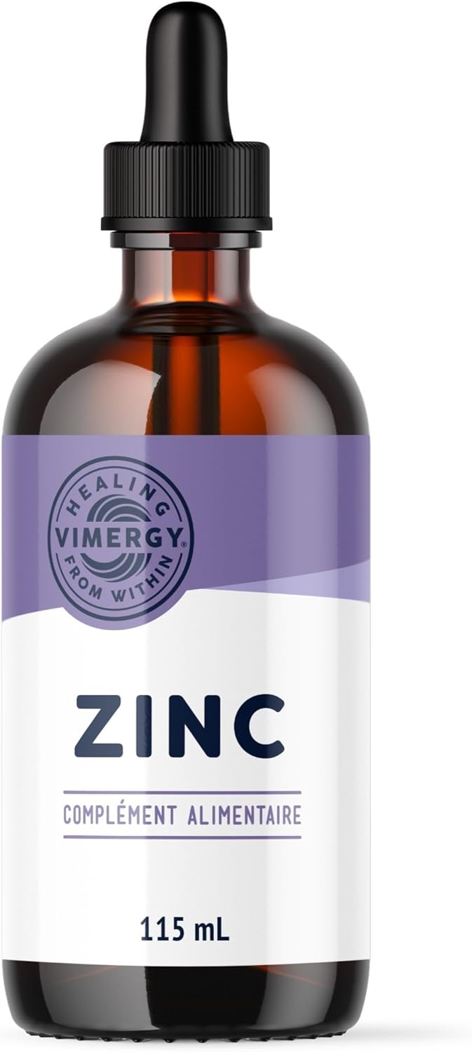Vimergy Liquid Zinc 115ml - 57 servings - Liquid Zinc Supplement - Supports Immunity, Metabolism & Bone - Antioxidant - No Refined Sugar - Gluten-Free Non-GMO Kosher Vegan/Paleo Friendly - Image 2