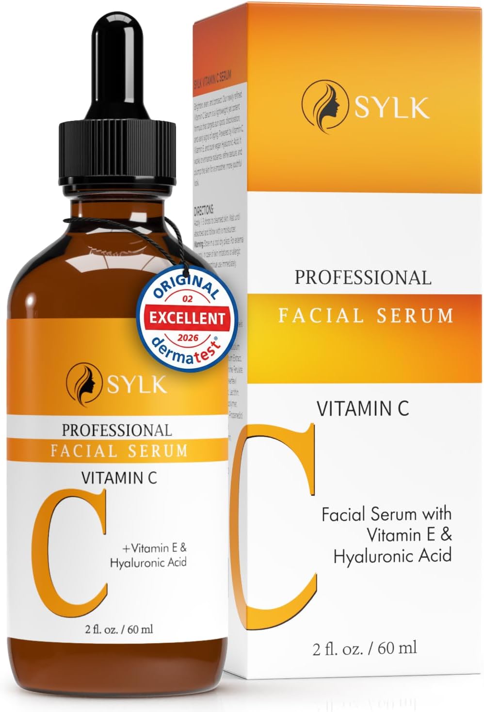 Vitamin C Face Serum for Microneedling + Hyaluronic Acid & Vitamin E | Face and Eye Care | Anti Dark Circle, Anti Wrinkle, Anti Spot & Anti Age | 60 ml - Image 2