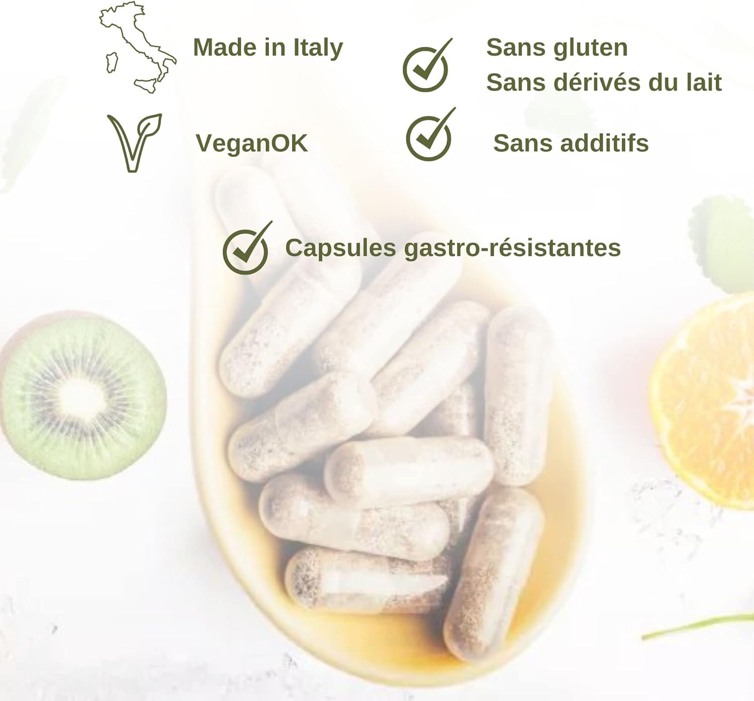 Benessence - Organic Aloe Vera, Probiotics and Prebiotics in Vegetable Capsules - 60 Capsules - Image 3