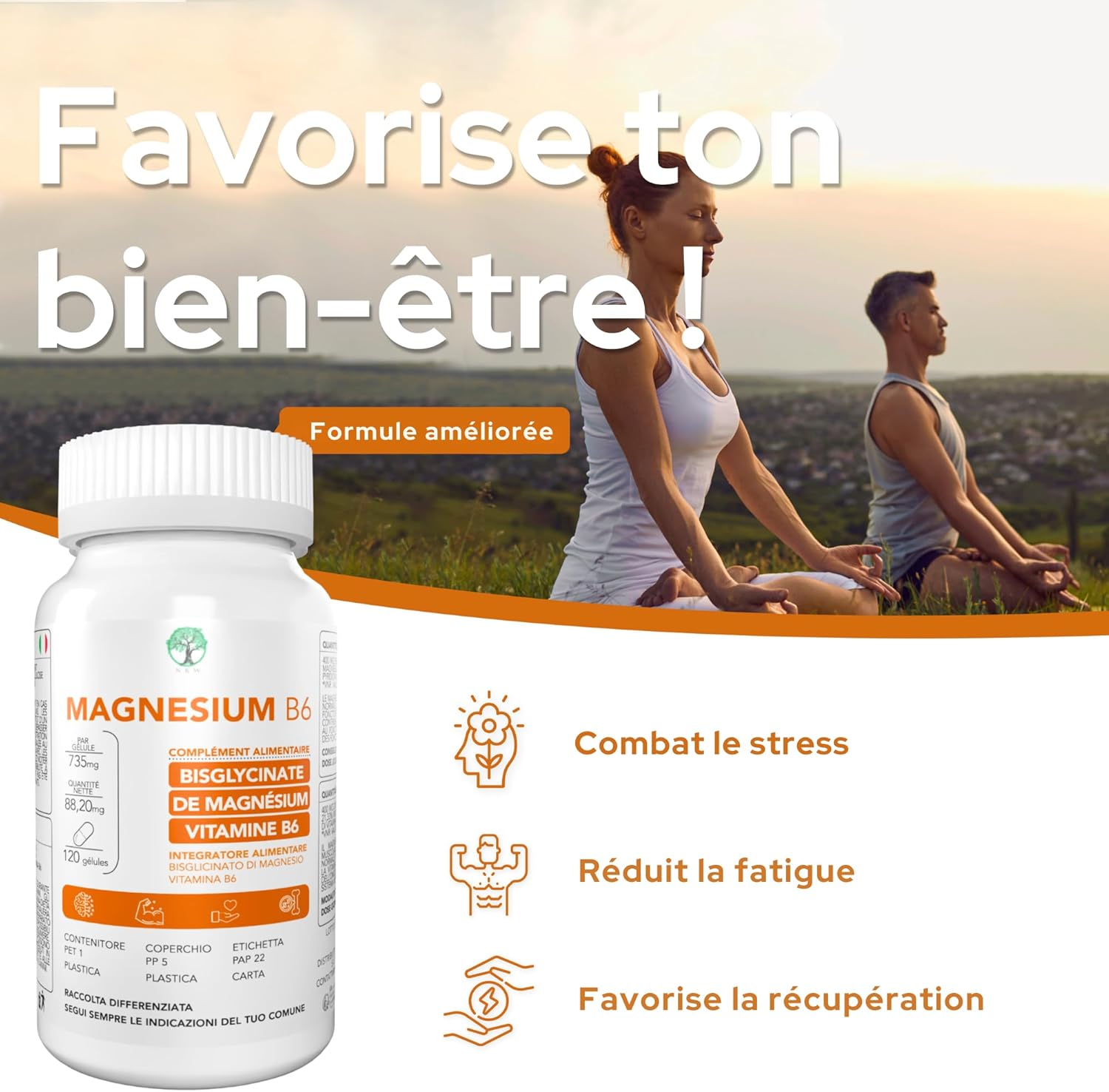Magnesium Bisglycinate B6 | Magnesium Bisglycinate + Vitamin B6 | mAgnesium Glycinate | MaGnesium Citrate | Magnesium Complex | Magnesium Bisglycinate | Magnesium B 6 | Magnesium B 6 - Image 4