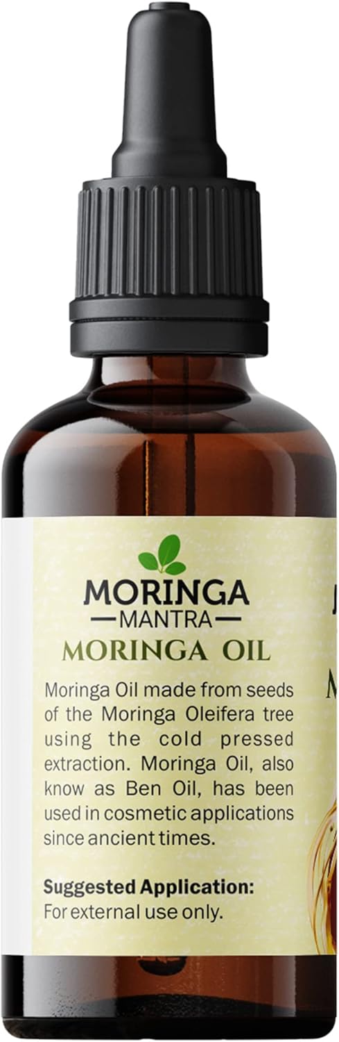 Moringa Mantra Pure Moringa Seed Oil, 100ml, Made from Moringa Oleifera Seeds, Cold Pressed Oil, No Additives or Additives - Image 8