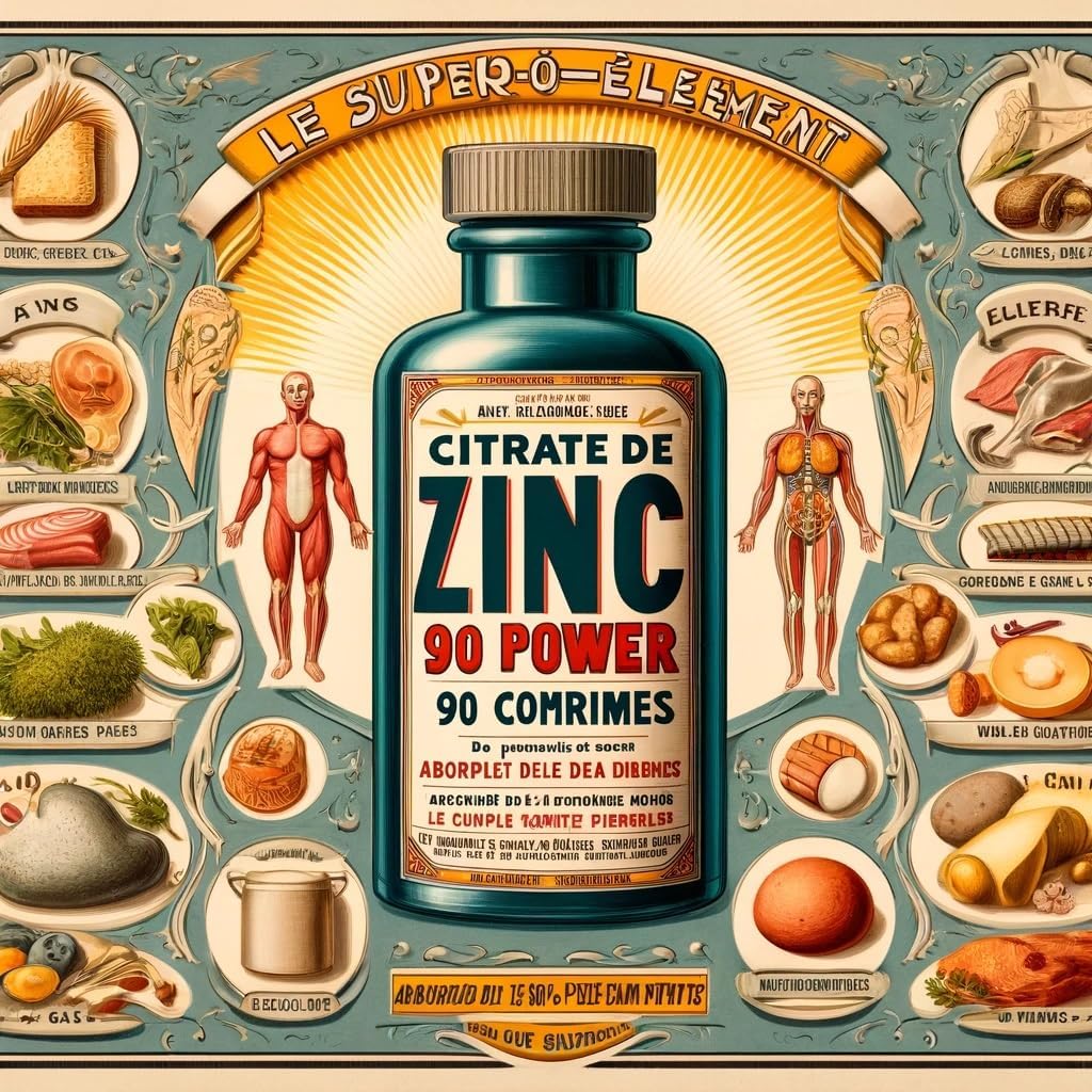 NAKURU | Zinc Citrate | Power Range | Made in France | "The Super Oligo-Element!" | (90 Tablets of 500mg / Net Weight: 45g) - Image 5
