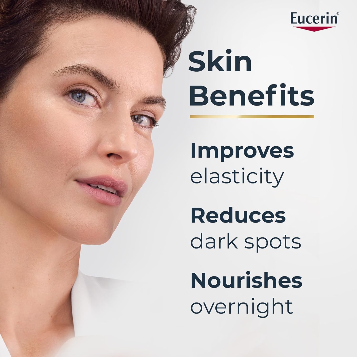 Eucerin Hyaluron-Filler + Elasticity Anti-Ageing Night Care 50 ml, Night Cream that Improves Skin Elasticity, Anti-Wrinkle Face Cream with Hyaluronic Acid and Thiamidol - Image 4