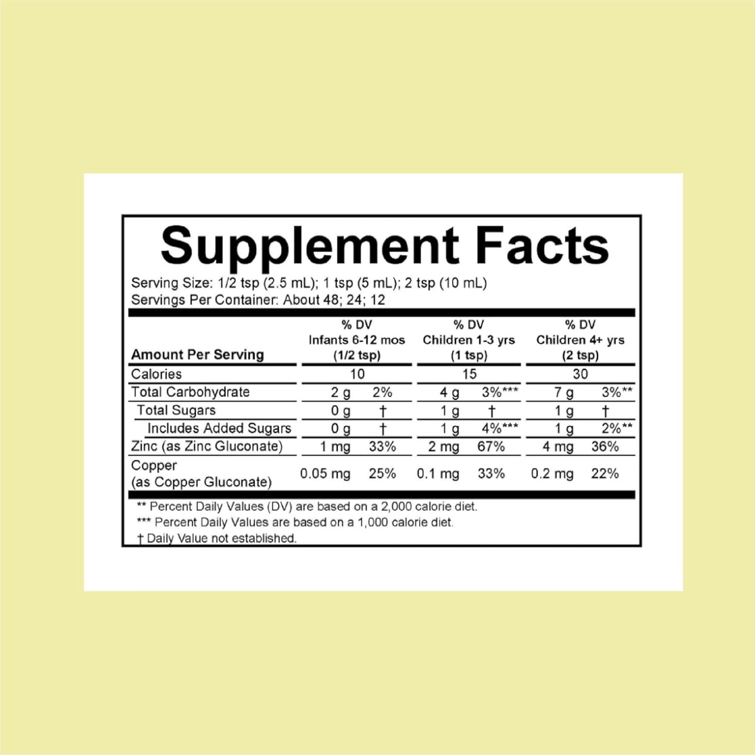 Child Life Zinc Plus, Natural Mango Strawberry - 4 oz. - Image 3
