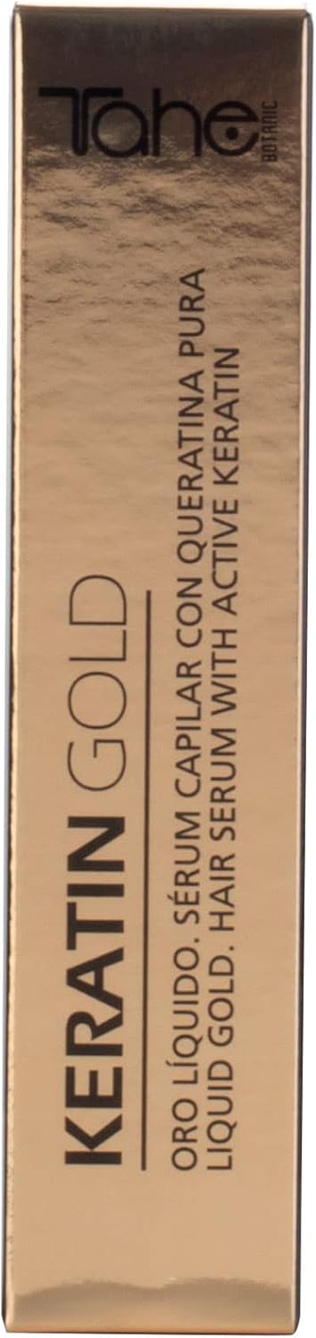 Tahe Botanic Keratin Gold Hair Serum Liquid Gold and Pure Keratin (30 ml) - Image 5