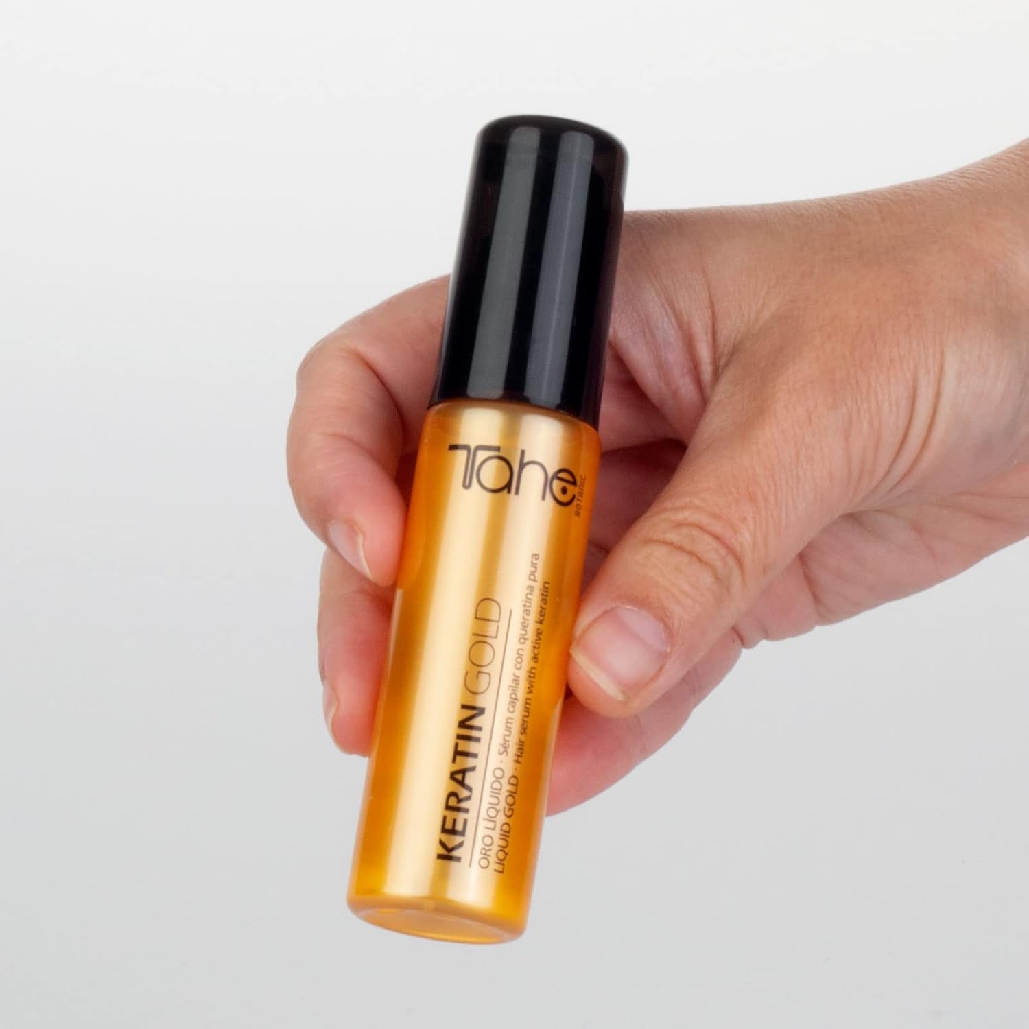 Tahe Botanic Keratin Gold Hair Serum Liquid Gold and Pure Keratin (30 ml) - Image 7