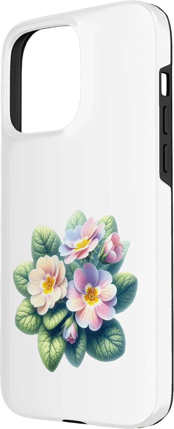 Fleur du Mois de Naissance de l'onagre de février Coque pour iPhone 15 Pro Max - Image 3