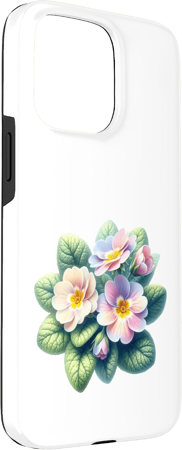 Fleur du Mois de Naissance de l'onagre de février Coque pour iPhone 15 Pro Max - Image 4
