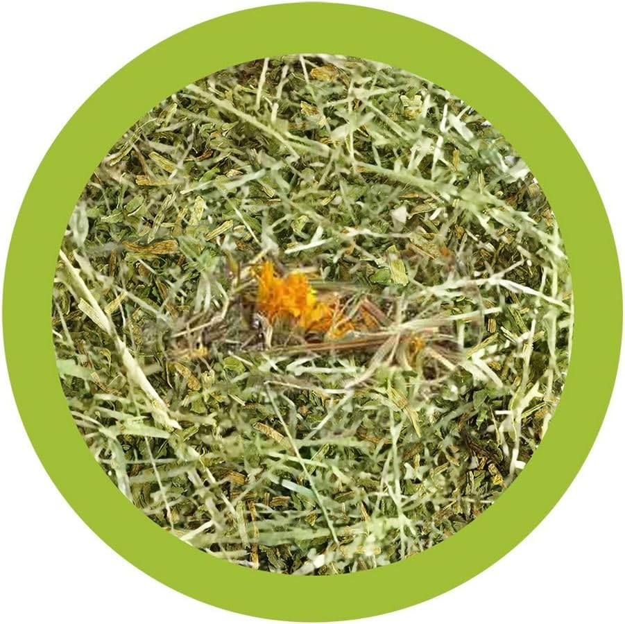 Paglianatura Natural Hay Straw with Dandelion 1300g - High Fibre Food for Rabbits, Rodents and Small Animals - Image 3