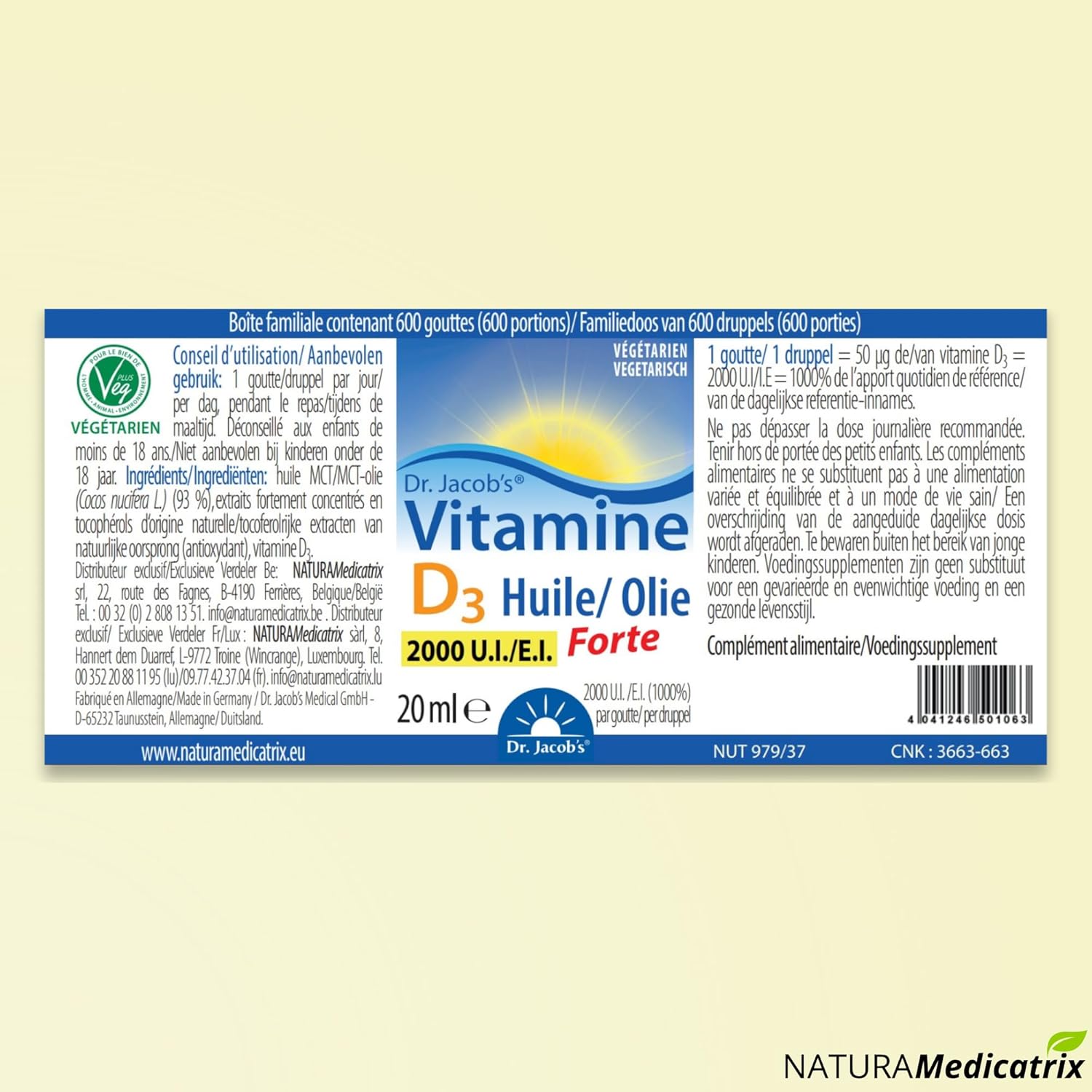 Dr.Jacob's Vitamin D3 Strong – 2000 IU/Drop - Image 6