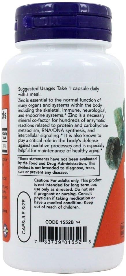 Zinc PICOLINATE 50MG 120 Caps - Image 5