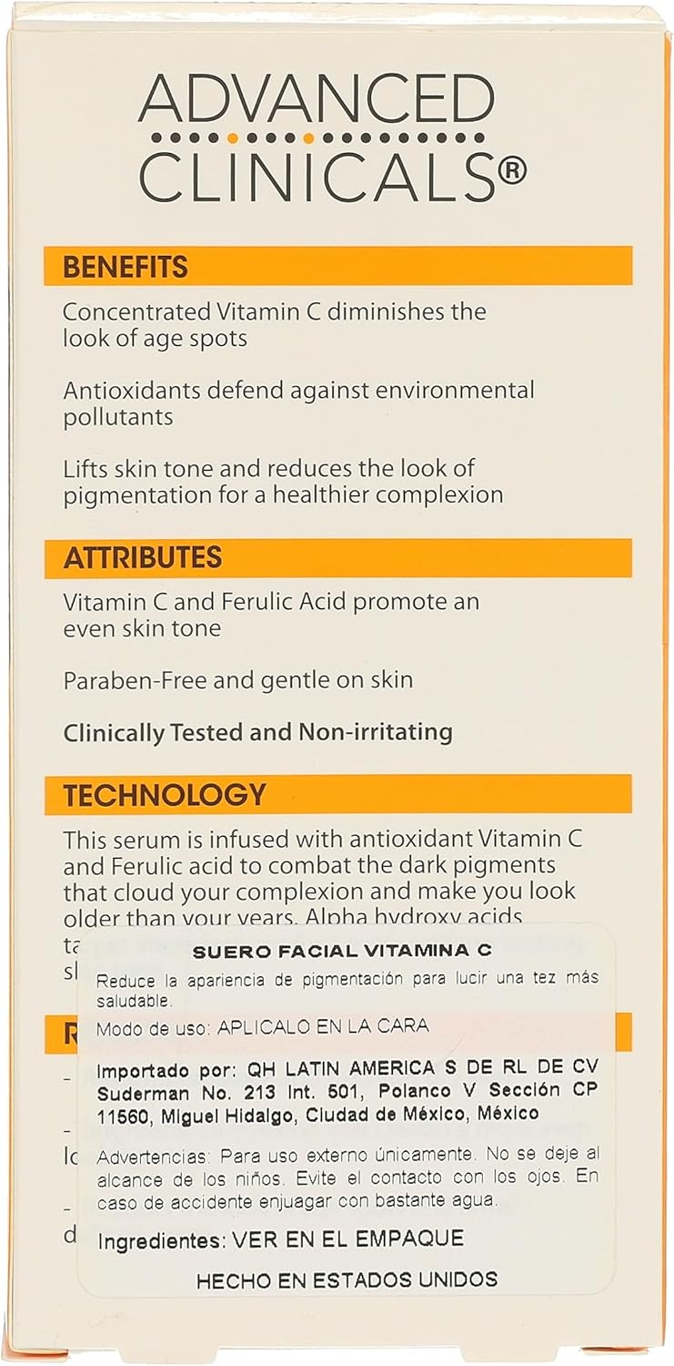 Advanced Clinicals, Vitamin C Serum, 53 ml - Image 8