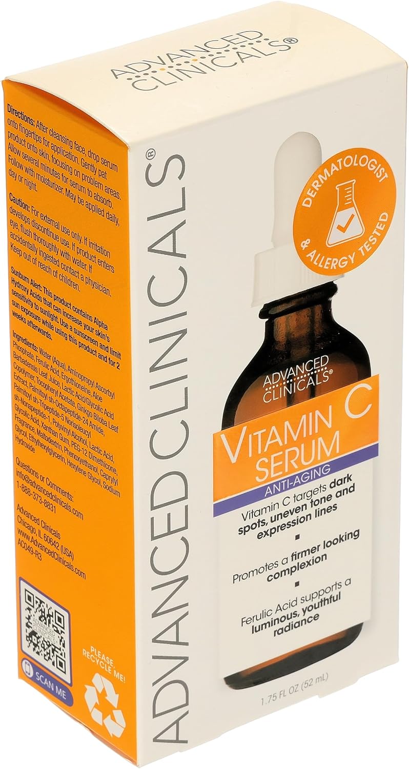 Advanced Clinicals, Vitamin C Serum, 53 ml - Image 10